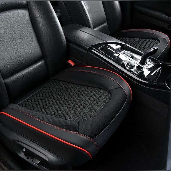 Other - LSRRDL 2 Piece Deluxe Leather Front Car Bottom Seat Covers, Car Seat Protector